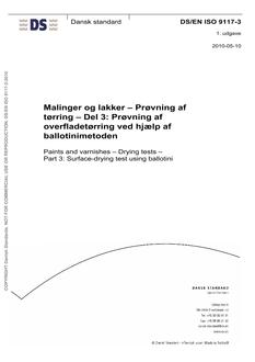 DANSK DS/EN ISO 9117-3