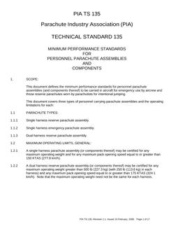 PIA PIA TS 135