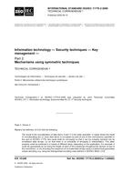 ISO/IEC 11770-2 Ed. 1.0 en CORR1:2009