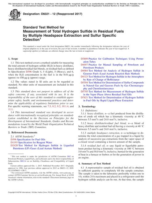 ASTM D6021-12(2017)