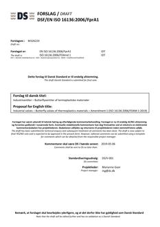 DANSK DSF/EN ISO 16136/FPRA1