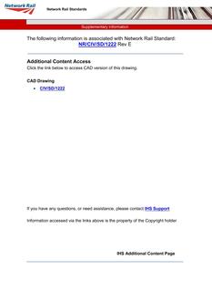 NR NR/CIV/SD/1222 ISSUE E