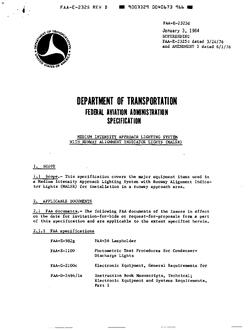 FAA FAA-E-2325 REV D