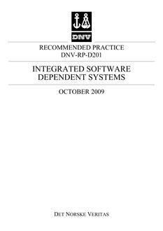 DNV DNV-RP-D201