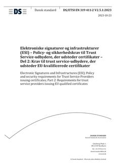 DANSK DS/ETSI EN 319 411-2 V2.5.1