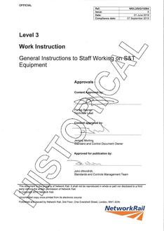 NR NR/L3/SIG/10064 ISSUE 8