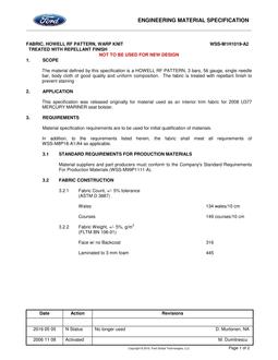 FORD WSS-M1H1019-A2