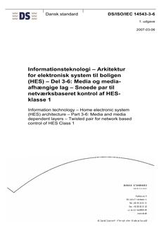 DANSK DS/ISO/IEC 14543-3-6