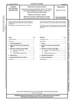 VDI VDI 2310 BLATT 39