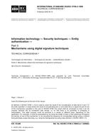 ISO/IEC 9798-3 Ed. 1.0 en CORR1:2009