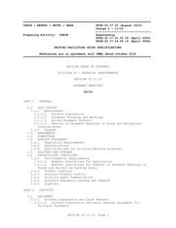 ARMY UFGS-32 17 23