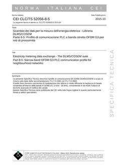 CEI CLC/TS 52056-8-5