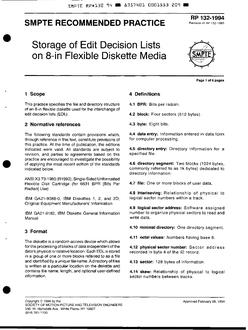 SMPTE RP 132