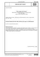 DIN EN ISO 15320