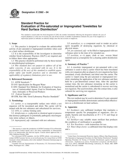 ASTM E2362-04