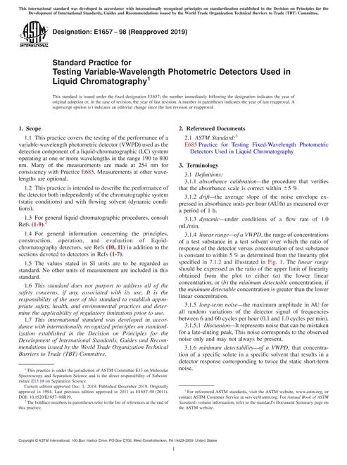 ASTM E1657-98(2019)