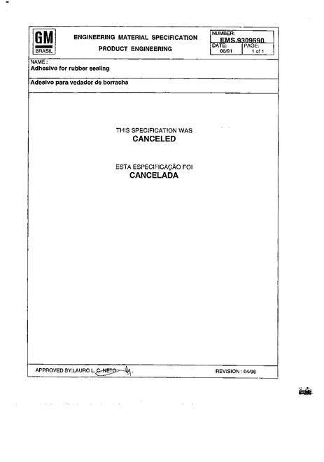 GMSA EMS 9309590