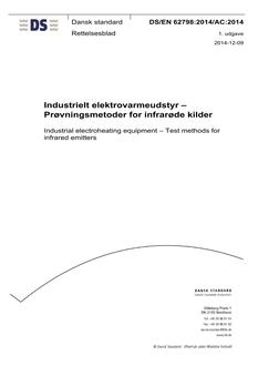 DANSK DS/EN 62798