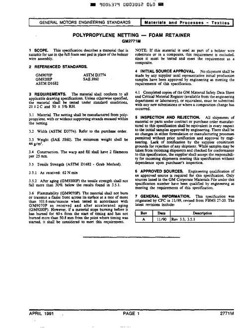 GMNA GM2771M