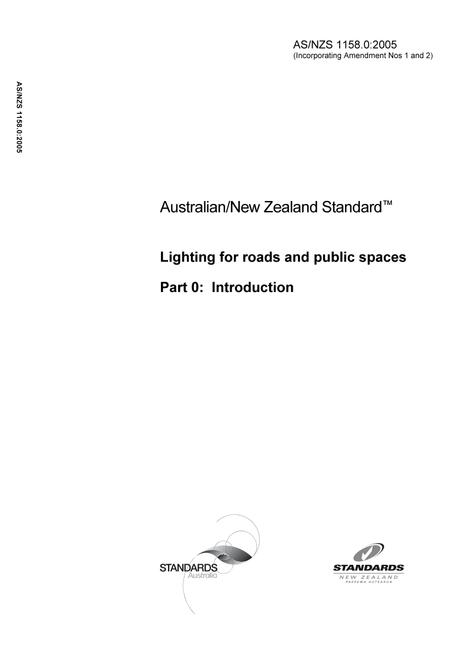 AS/NZS 1158.0:2005