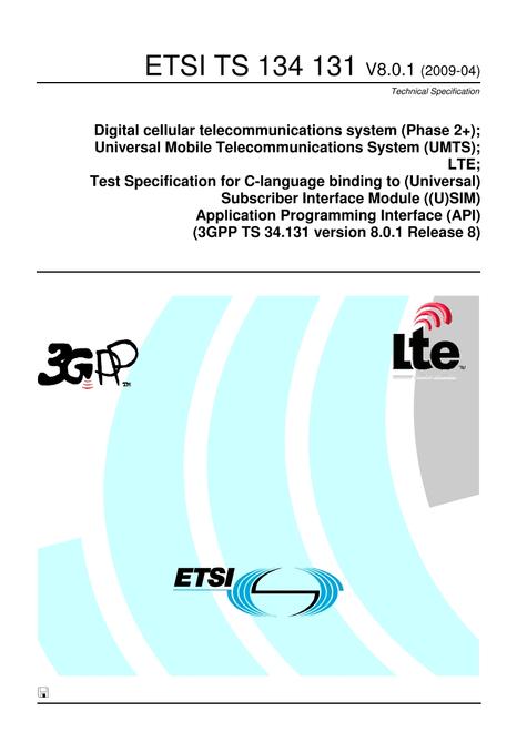 ETSI TS 134 131