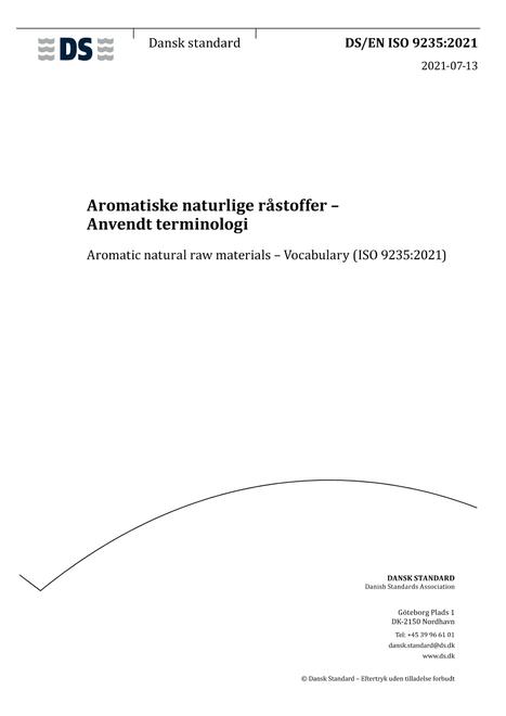 DANSK DS/EN ISO 9235