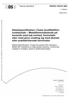 DANSK DS/EN 140101-806