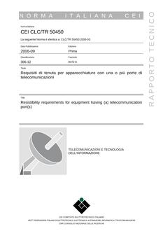 CEI CLC/TR 50450
