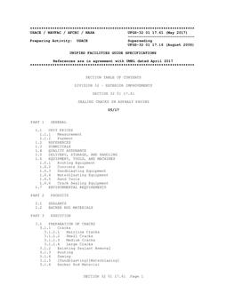 ARMY UFGS-32 01 17.61