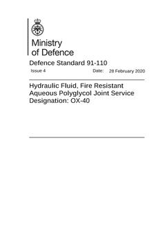 MODUK DEF STAN 91-110