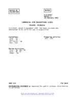 CID A-A-59107 Notice 1 - Validation