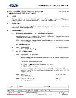 FORD WSK-M4D777-A5