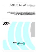ETSI TR 121 900