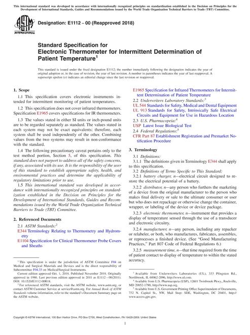 ASTM E1112-00(2018)