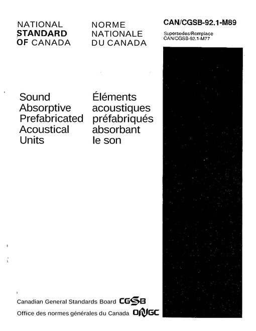 CAN/CGSB 92.1-M89