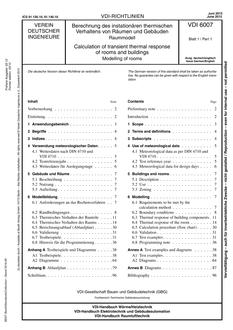 VDI VDI 6007 BLATT 1