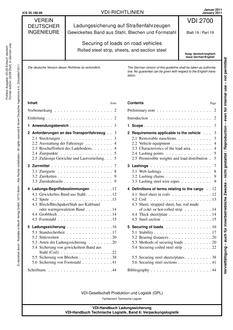 VDI VDI 2700 BLATT 19
