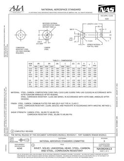 AIA NASM20613