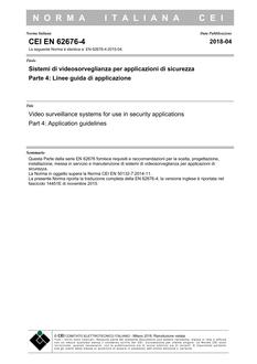 CEI EN 62676-4