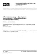 ISO/IEC 10164-12/Cor2:1999