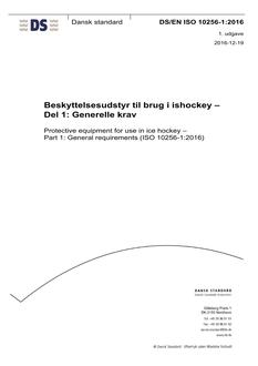 DANSK DS/EN ISO 10256-1
