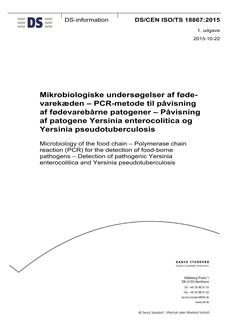 DANSK DS/CEN ISO/TS 18867
