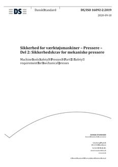 DANSK DS/ISO 16092-2
