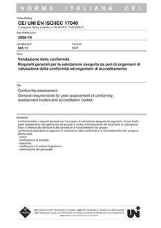 CEI UNI EN ISO/IEC 17040