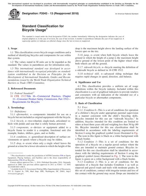 ASTM F2043-13(2018)