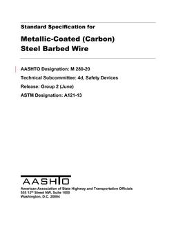 AASHTO M 280-20