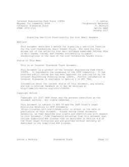 IETF RFC 8058