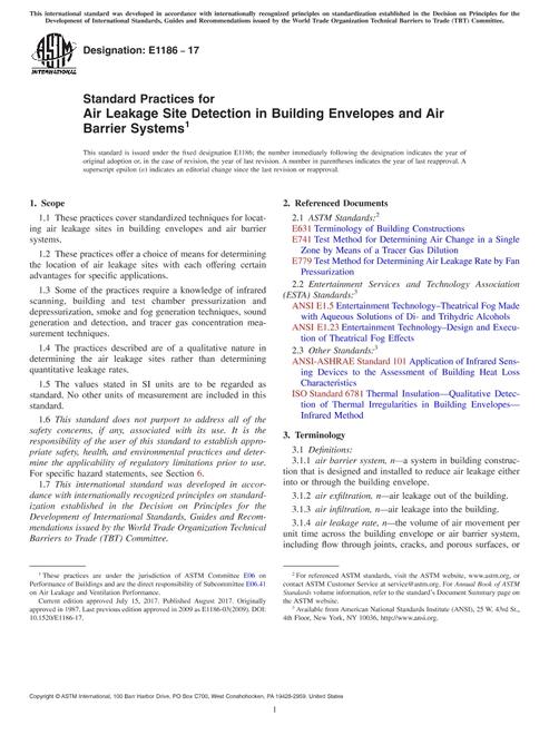 ASTM E1186-17