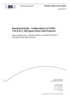DANSK DS/EN 16603-50-23