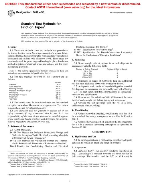 ASTM D69-96